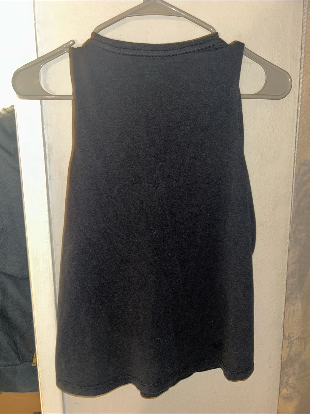 Spiritual Gangster Black Tank with Pink & Gold 'Create Your Own Magic' Graphic - Picture 4 of 4